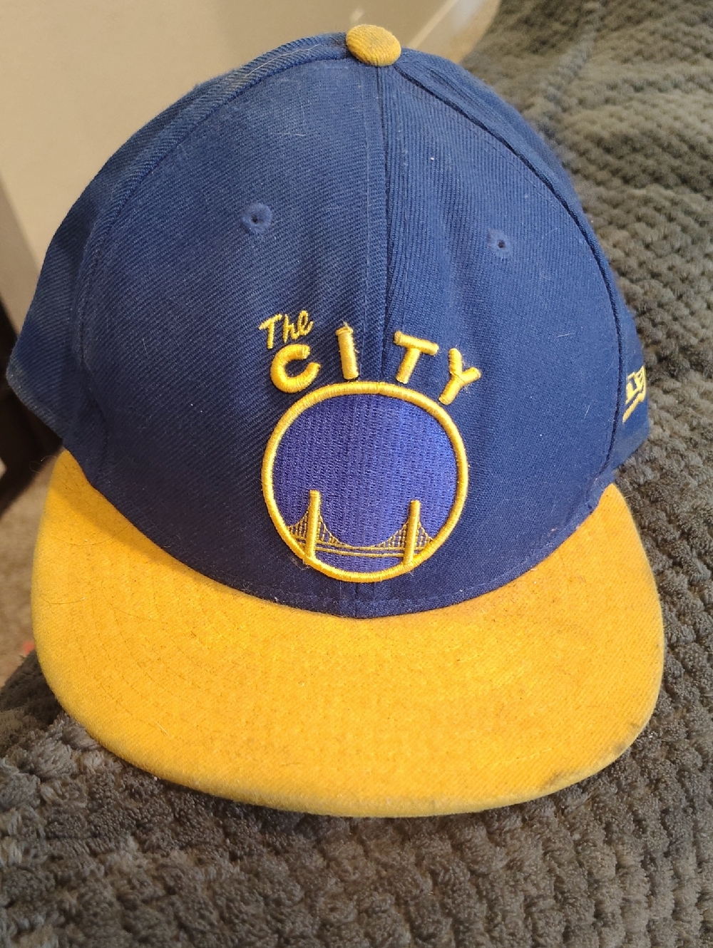 New Era Blue and Yellow The City Cap